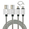 Akita Charging Cable Silver